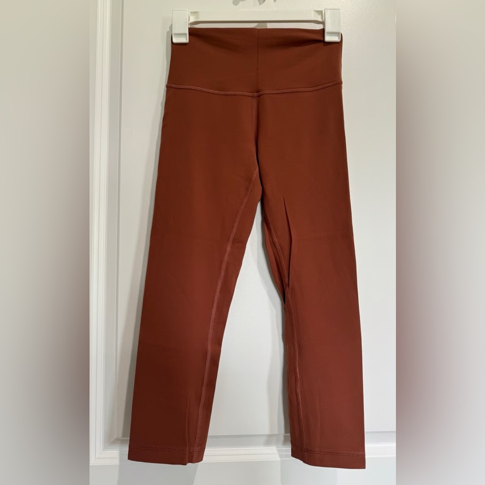 Rust Orange Yoga Pants